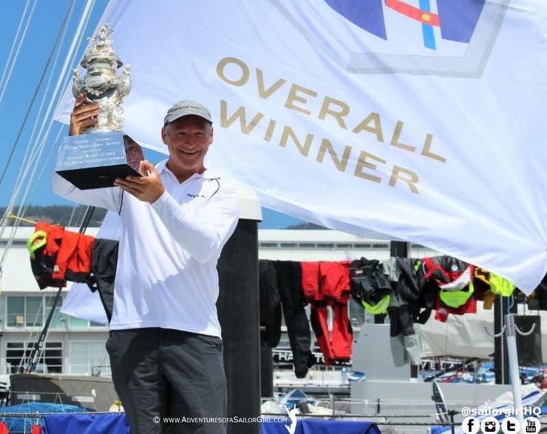 Gordon Maguire wins the Sydney Hobart in 2017
